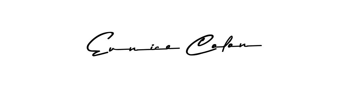 See photos of Eunice Colon official signature by Spectra . Check more albums & portfolios. Read reviews & check more about Asem Kandis PERSONAL USE font. Eunice Colon signature style 9 images and pictures png