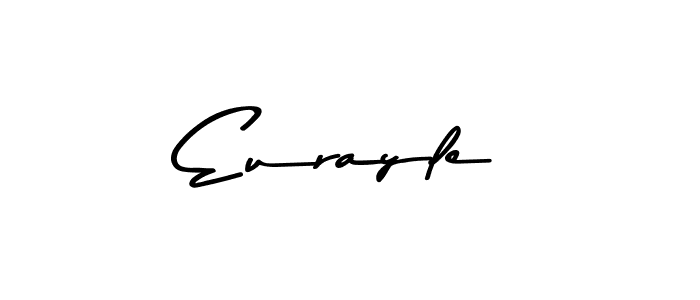 How to make Eurayle name signature. Use Asem Kandis PERSONAL USE style for creating short signs online. This is the latest handwritten sign. Eurayle signature style 9 images and pictures png