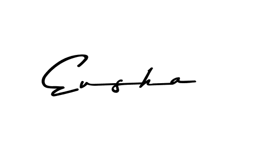 Similarly Asem Kandis PERSONAL USE is the best handwritten signature design. Signature creator online .You can use it as an online autograph creator for name Eusha. Eusha signature style 9 images and pictures png