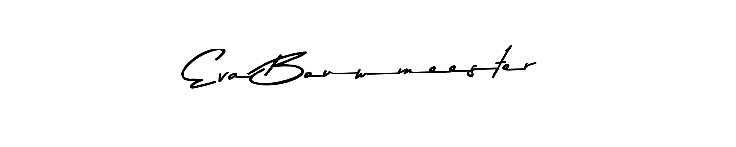 Asem Kandis PERSONAL USE is a professional signature style that is perfect for those who want to add a touch of class to their signature. It is also a great choice for those who want to make their signature more unique. Get Eva Bouwmeester name to fancy signature for free. Eva Bouwmeester signature style 9 images and pictures png