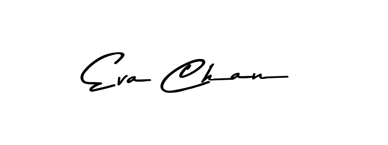 if you are searching for the best signature style for your name Eva Chan. so please give up your signature search. here we have designed multiple signature styles  using Asem Kandis PERSONAL USE. Eva Chan signature style 9 images and pictures png