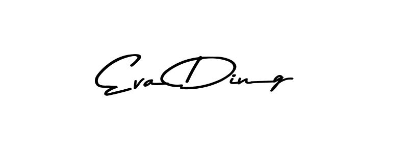 You should practise on your own different ways (Asem Kandis PERSONAL USE) to write your name (Eva Ding) in signature. don't let someone else do it for you. Eva Ding signature style 9 images and pictures png