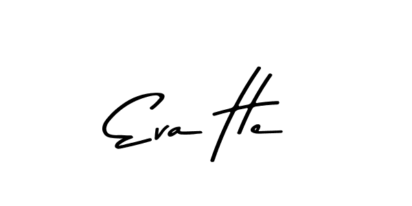 It looks lik you need a new signature style for name Eva He. Design unique handwritten (Asem Kandis PERSONAL USE) signature with our free signature maker in just a few clicks. Eva He signature style 9 images and pictures png