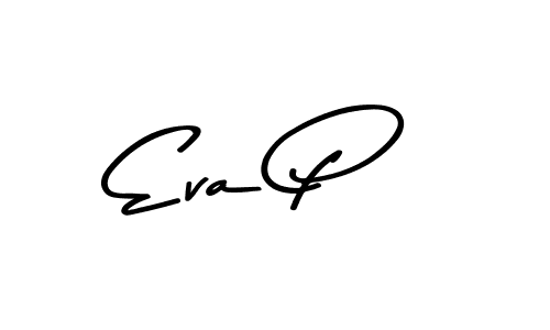 Use a signature maker to create a handwritten signature online. With this signature software, you can design (Asem Kandis PERSONAL USE) your own signature for name Eva P. Eva P signature style 9 images and pictures png