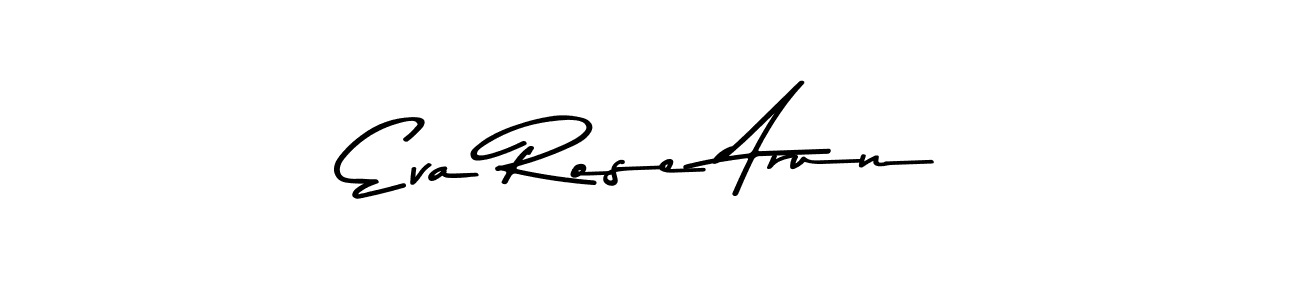 You should practise on your own different ways (Asem Kandis PERSONAL USE) to write your name (Eva Rose Arun) in signature. don't let someone else do it for you. Eva Rose Arun signature style 9 images and pictures png