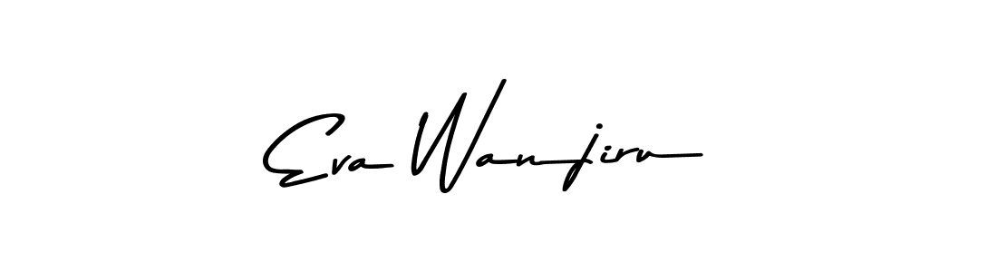 This is the best signature style for the Eva Wanjiru name. Also you like these signature font (Asem Kandis PERSONAL USE). Mix name signature. Eva Wanjiru signature style 9 images and pictures png