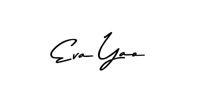 Make a beautiful signature design for name Eva Yao. With this signature (Asem Kandis PERSONAL USE) style, you can create a handwritten signature for free. Eva Yao signature style 9 images and pictures png