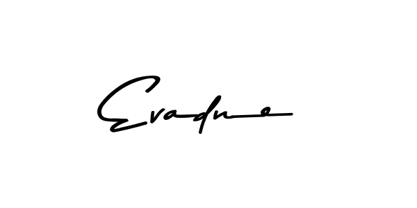 Design your own signature with our free online signature maker. With this signature software, you can create a handwritten (Asem Kandis PERSONAL USE) signature for name Evadne. Evadne signature style 9 images and pictures png