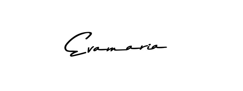 Design your own signature with our free online signature maker. With this signature software, you can create a handwritten (Asem Kandis PERSONAL USE) signature for name Evamaria. Evamaria signature style 9 images and pictures png