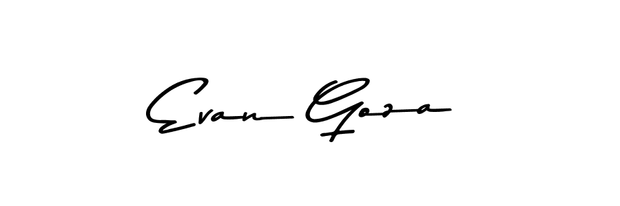 Make a beautiful signature design for name Evan Goza. Use this online signature maker to create a handwritten signature for free. Evan Goza signature style 9 images and pictures png