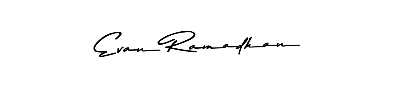 Similarly Asem Kandis PERSONAL USE is the best handwritten signature design. Signature creator online .You can use it as an online autograph creator for name Evan Ramadhan. Evan Ramadhan signature style 9 images and pictures png