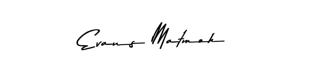 Asem Kandis PERSONAL USE is a professional signature style that is perfect for those who want to add a touch of class to their signature. It is also a great choice for those who want to make their signature more unique. Get Evans Matmoh name to fancy signature for free. Evans Matmoh signature style 9 images and pictures png