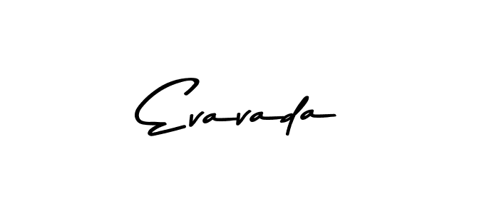 The best way (Asem Kandis PERSONAL USE) to make a short signature is to pick only two or three words in your name. The name Evavada include a total of six letters. For converting this name. Evavada signature style 9 images and pictures png