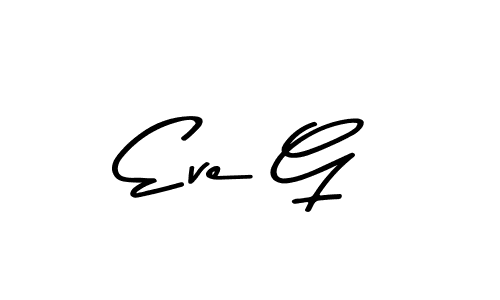 if you are searching for the best signature style for your name Eve G. so please give up your signature search. here we have designed multiple signature styles  using Asem Kandis PERSONAL USE. Eve G signature style 9 images and pictures png