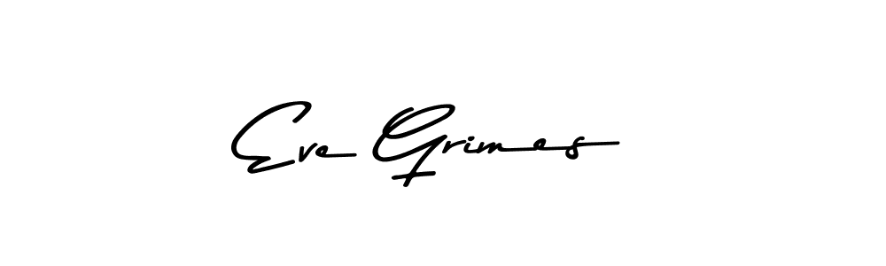 Use a signature maker to create a handwritten signature online. With this signature software, you can design (Asem Kandis PERSONAL USE) your own signature for name Eve Grimes. Eve Grimes signature style 9 images and pictures png