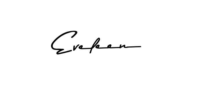 Eveleen stylish signature style. Best Handwritten Sign (Asem Kandis PERSONAL USE) for my name. Handwritten Signature Collection Ideas for my name Eveleen. Eveleen signature style 9 images and pictures png