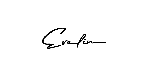 How to make Evelin signature? Asem Kandis PERSONAL USE is a professional autograph style. Create handwritten signature for Evelin name. Evelin signature style 9 images and pictures png