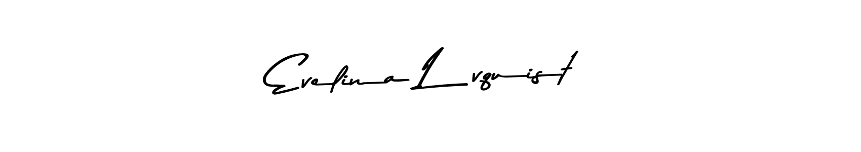 You should practise on your own different ways (Asem Kandis PERSONAL USE) to write your name (Evelina Lövquist) in signature. don't let someone else do it for you. Evelina Lövquist signature style 9 images and pictures png