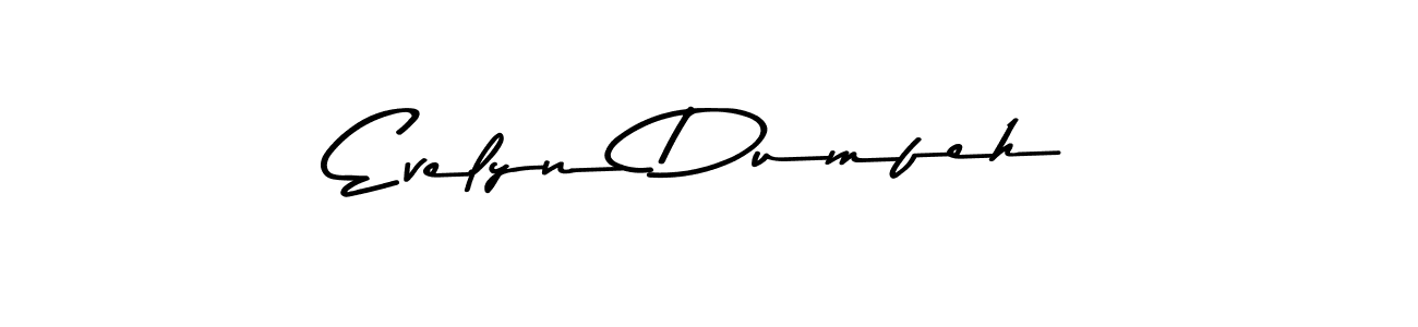 Use a signature maker to create a handwritten signature online. With this signature software, you can design (Asem Kandis PERSONAL USE) your own signature for name Evelyn Dumfeh. Evelyn Dumfeh signature style 9 images and pictures png
