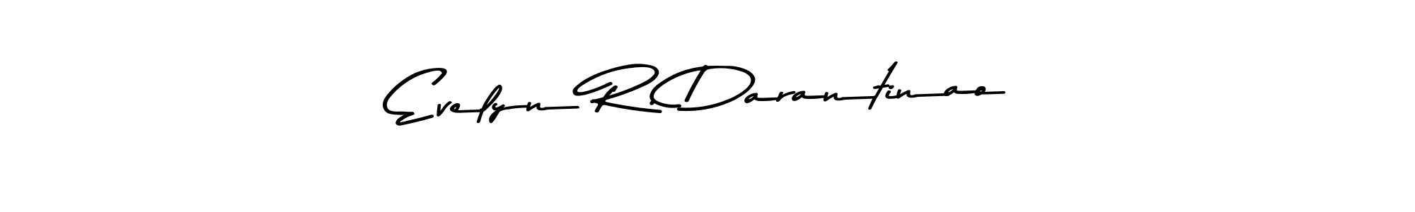 The best way (Asem Kandis PERSONAL USE) to make a short signature is to pick only two or three words in your name. The name Evelyn R. Darantinao include a total of six letters. For converting this name. Evelyn R. Darantinao signature style 9 images and pictures png