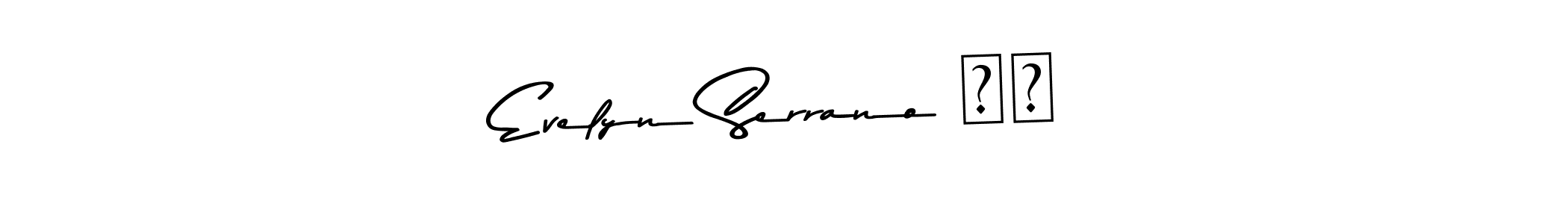 You can use this online signature creator to create a handwritten signature for the name Evelyn Serrano ❤️. This is the best online autograph maker. Evelyn Serrano ❤️ signature style 9 images and pictures png