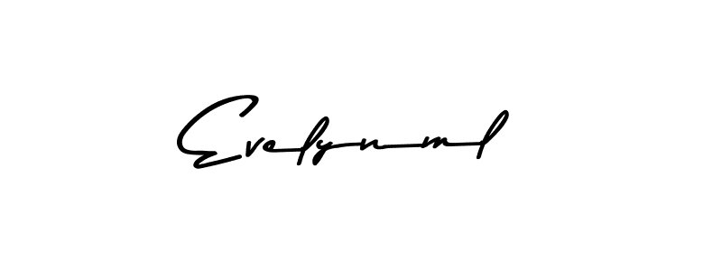 Also You can easily find your signature by using the search form. We will create Evelynml name handwritten signature images for you free of cost using Asem Kandis PERSONAL USE sign style. Evelynml signature style 9 images and pictures png