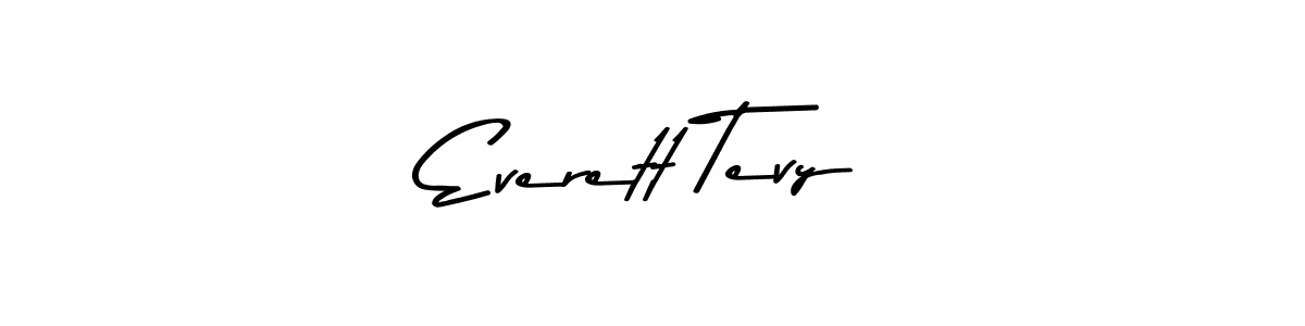 Make a beautiful signature design for name Everett Tevy. Use this online signature maker to create a handwritten signature for free. Everett Tevy signature style 9 images and pictures png