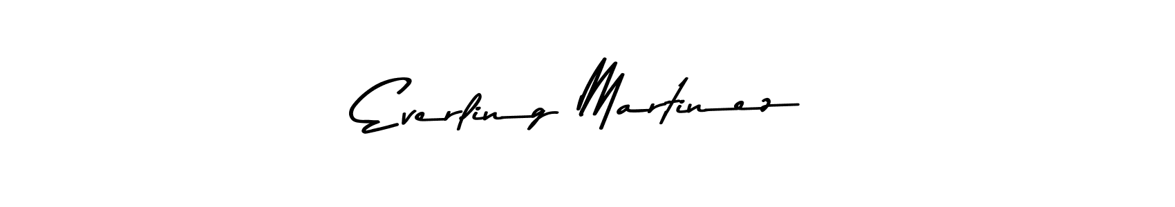 Make a beautiful signature design for name Everling Martinez. With this signature (Asem Kandis PERSONAL USE) style, you can create a handwritten signature for free. Everling Martinez signature style 9 images and pictures png