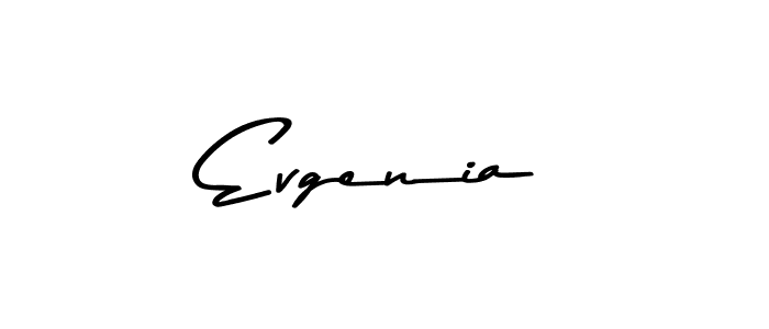 How to Draw Evgenia signature style? Asem Kandis PERSONAL USE is a latest design signature styles for name Evgenia. Evgenia signature style 9 images and pictures png