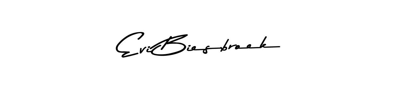 This is the best signature style for the Evi Biesbroek name. Also you like these signature font (Asem Kandis PERSONAL USE). Mix name signature. Evi Biesbroek signature style 9 images and pictures png