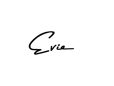 You should practise on your own different ways (Asem Kandis PERSONAL USE) to write your name (Evie) in signature. don't let someone else do it for you. Evie signature style 9 images and pictures png