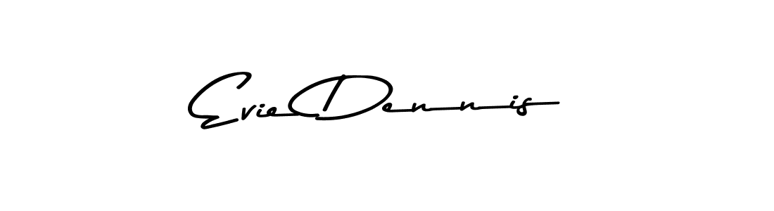 How to make Evie Dennis signature? Asem Kandis PERSONAL USE is a professional autograph style. Create handwritten signature for Evie Dennis name. Evie Dennis signature style 9 images and pictures png