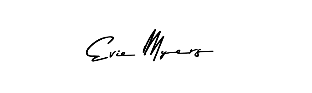 Use a signature maker to create a handwritten signature online. With this signature software, you can design (Asem Kandis PERSONAL USE) your own signature for name Evie Myers. Evie Myers signature style 9 images and pictures png