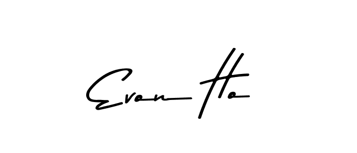 Similarly Asem Kandis PERSONAL USE is the best handwritten signature design. Signature creator online .You can use it as an online autograph creator for name Evon Ho. Evon Ho signature style 9 images and pictures png