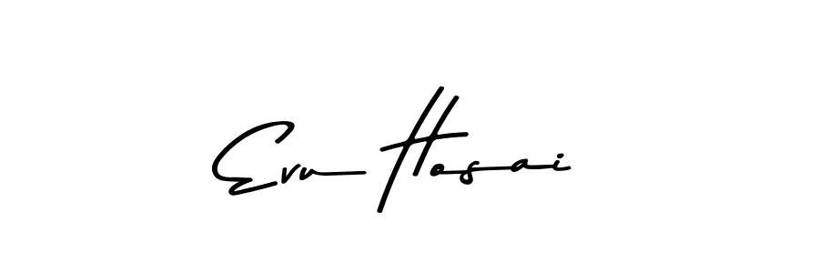Design your own signature with our free online signature maker. With this signature software, you can create a handwritten (Asem Kandis PERSONAL USE) signature for name Evu Hosai. Evu Hosai signature style 9 images and pictures png