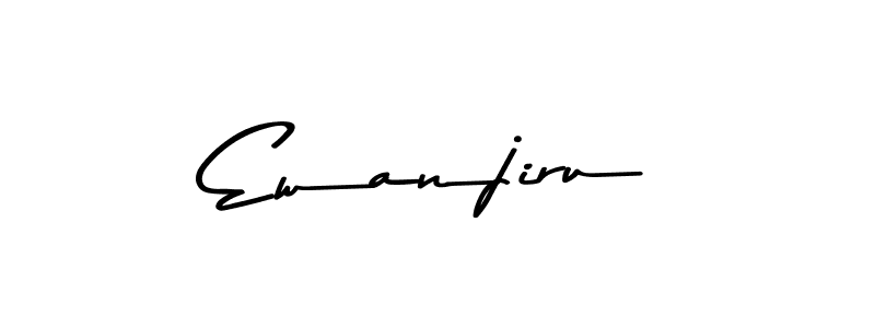 Similarly Asem Kandis PERSONAL USE is the best handwritten signature design. Signature creator online .You can use it as an online autograph creator for name Ewanjiru. Ewanjiru signature style 9 images and pictures png
