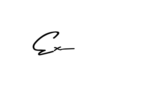 Use a signature maker to create a handwritten signature online. With this signature software, you can design (Asem Kandis PERSONAL USE) your own signature for name Ex   . Ex    signature style 9 images and pictures png