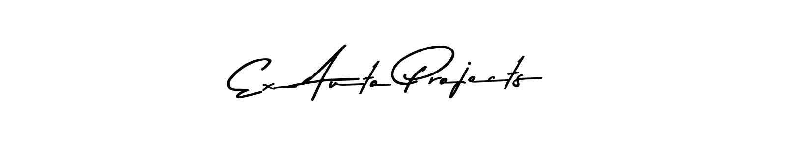 This is the best signature style for the Ex Auto Projects name. Also you like these signature font (Asem Kandis PERSONAL USE). Mix name signature. Ex Auto Projects signature style 9 images and pictures png