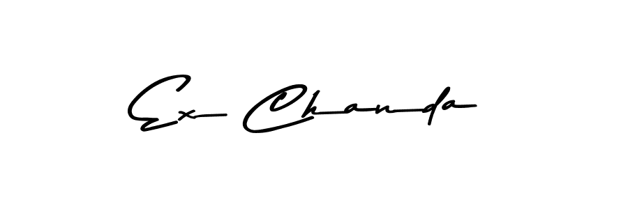 Make a short Ex Chanda signature style. Manage your documents anywhere anytime using Asem Kandis PERSONAL USE. Create and add eSignatures, submit forms, share and send files easily. Ex Chanda signature style 9 images and pictures png