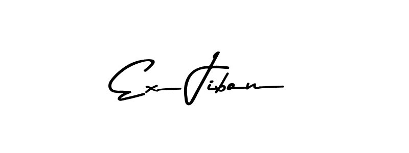 Make a beautiful signature design for name Ex Jibon. With this signature (Asem Kandis PERSONAL USE) style, you can create a handwritten signature for free. Ex Jibon signature style 9 images and pictures png