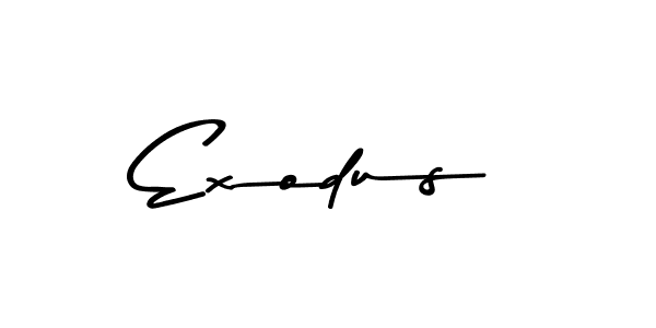 Exodus stylish signature style. Best Handwritten Sign (Asem Kandis PERSONAL USE) for my name. Handwritten Signature Collection Ideas for my name Exodus. Exodus signature style 9 images and pictures png