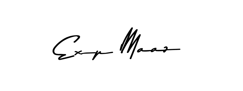 Make a short Exp Maaz signature style. Manage your documents anywhere anytime using Asem Kandis PERSONAL USE. Create and add eSignatures, submit forms, share and send files easily. Exp Maaz signature style 9 images and pictures png