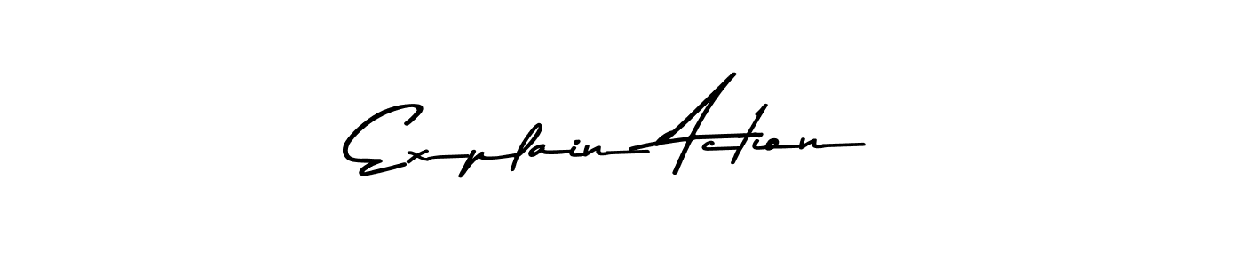 Also You can easily find your signature by using the search form. We will create Explain Action name handwritten signature images for you free of cost using Asem Kandis PERSONAL USE sign style. Explain Action signature style 9 images and pictures png