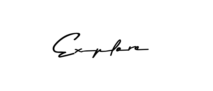 How to Draw Explore signature style? Asem Kandis PERSONAL USE is a latest design signature styles for name Explore. Explore signature style 9 images and pictures png