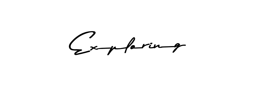 The best way (Asem Kandis PERSONAL USE) to make a short signature is to pick only two or three words in your name. The name Exploring include a total of six letters. For converting this name. Exploring signature style 9 images and pictures png