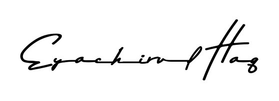 Turn your name Eyachirul Haq into a signature brand with Asem Kandis PERSONAL USE styling. Download in standard PNG or transparent format anytime. Eyachirul Haq signature style 9 images and pictures png