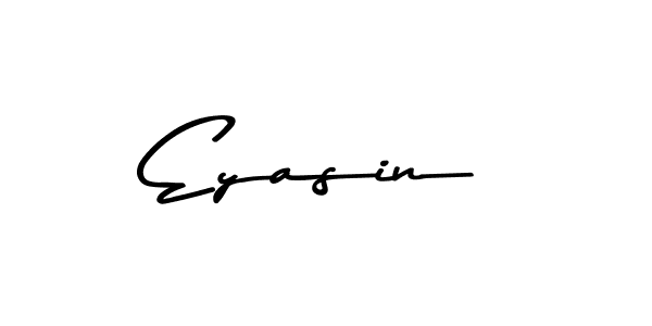 Here are the top 10 professional signature styles for the name Eyasin. These are the best autograph styles you can use for your name. Eyasin signature style 9 images and pictures png