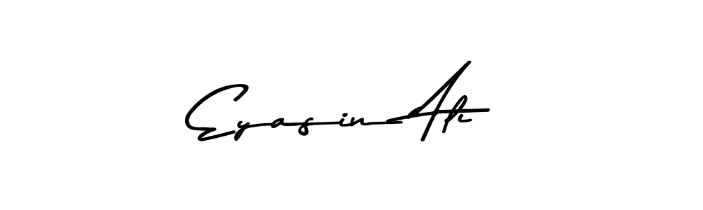 This is the best signature style for the Eyasin Ali name. Also you like these signature font (Asem Kandis PERSONAL USE). Mix name signature. Eyasin Ali signature style 9 images and pictures png