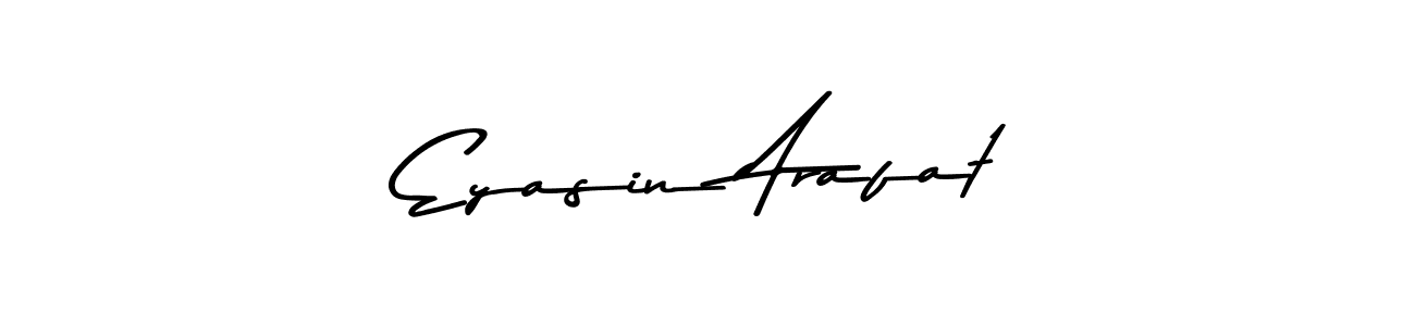 Design your own signature with our free online signature maker. With this signature software, you can create a handwritten (Asem Kandis PERSONAL USE) signature for name Eyasin Arafat. Eyasin Arafat signature style 9 images and pictures png
