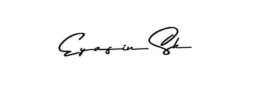 You should practise on your own different ways (Asem Kandis PERSONAL USE) to write your name (Eyasin Sk) in signature. don't let someone else do it for you. Eyasin Sk signature style 9 images and pictures png